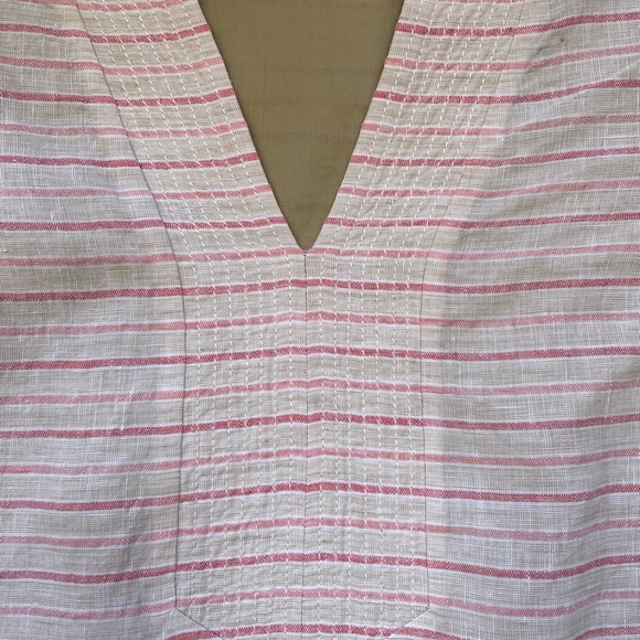 Vineyard Vines 100% Linen Tunic Dress Size 00 - Picture 5 of 10